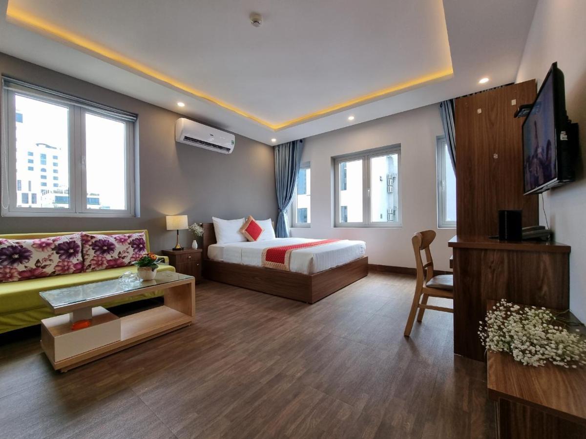 Delicate Serviced Apartment And Hotel Da Nang Bagian luar foto