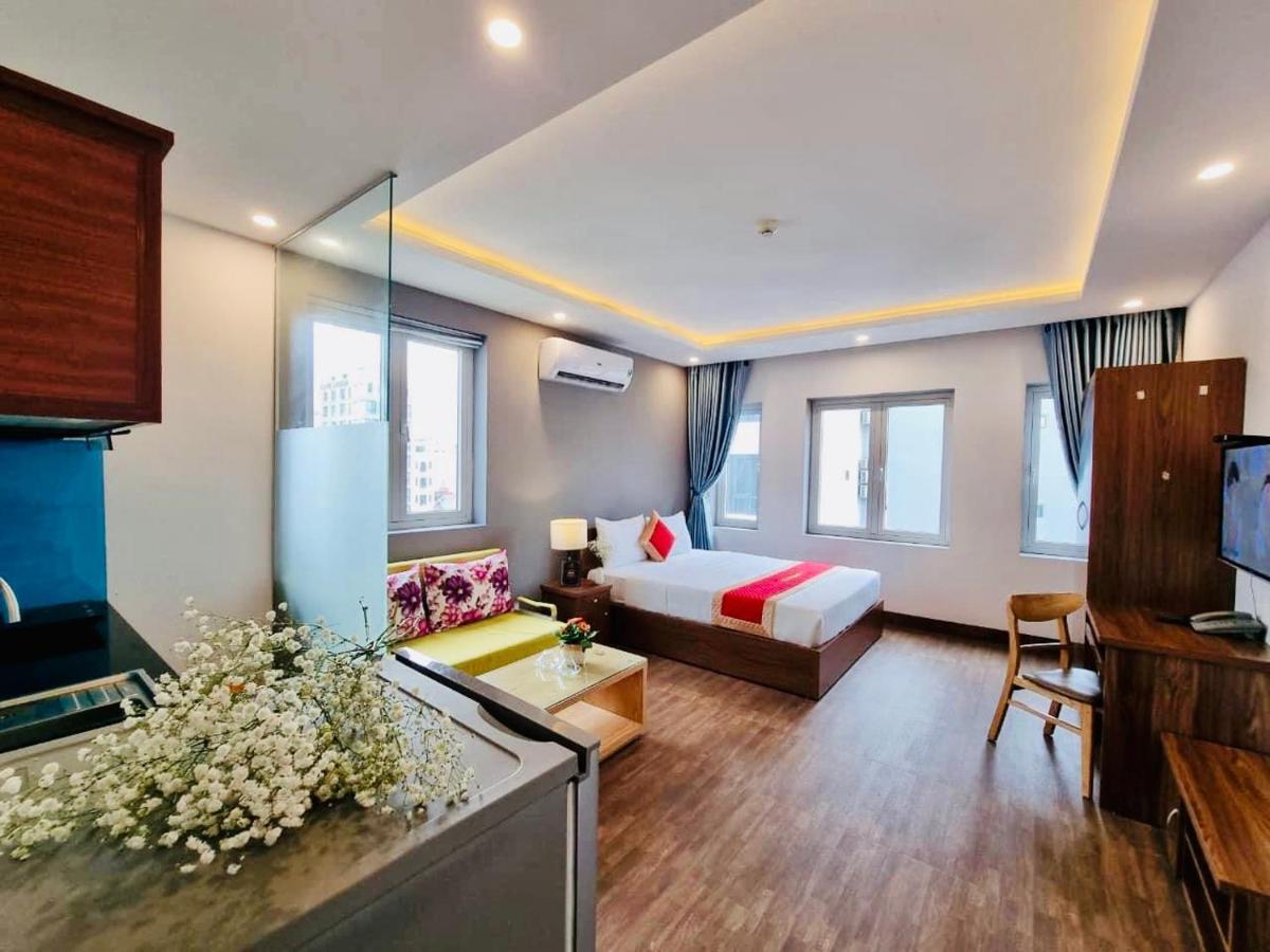 Delicate Serviced Apartment And Hotel Da Nang Bagian luar foto