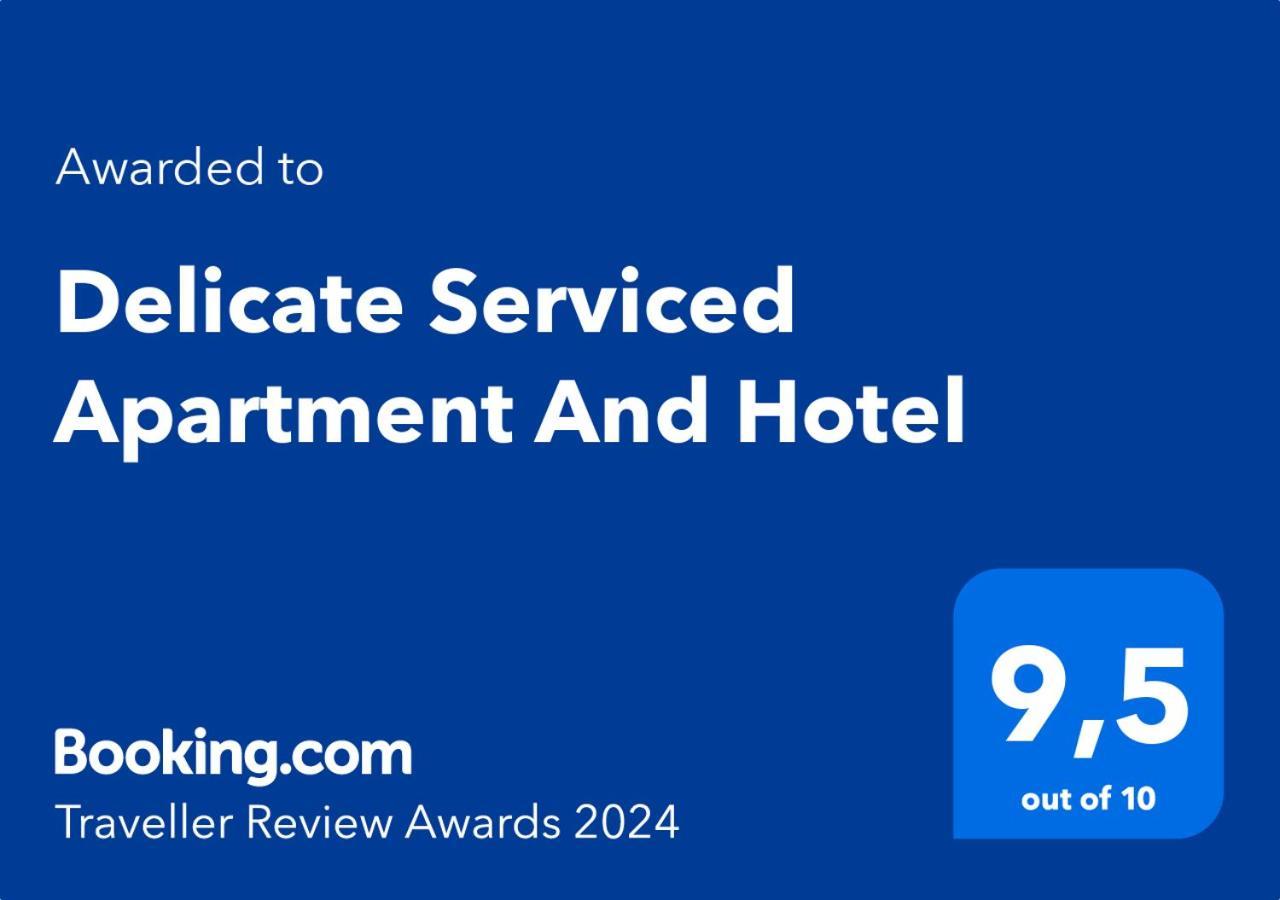 Delicate Serviced Apartment And Hotel Da Nang Bagian luar foto